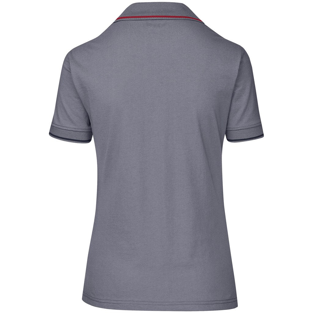 Ladies Ash Golf Shirt - Grey