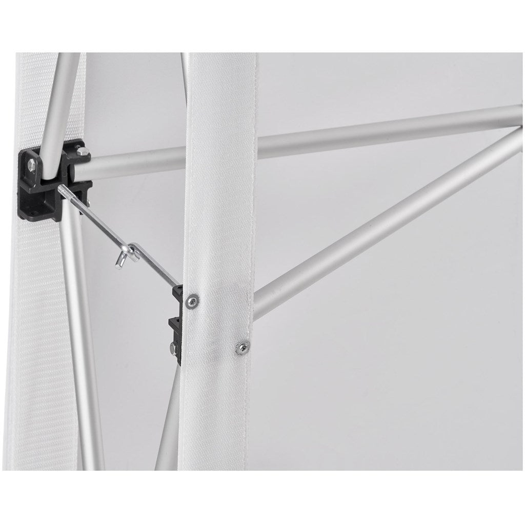 Legend Curved Banner Wall with Wings 1.45m x 2.25m