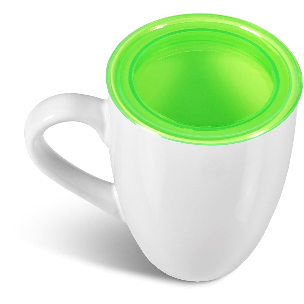 Altitude Seattle Ceramic Coffee Mug & Lid