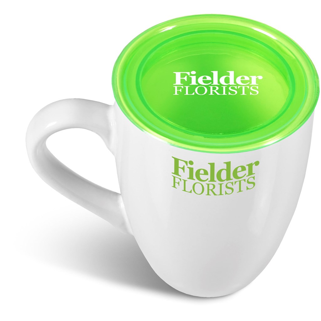 Altitude Seattle Ceramic Coffee Mug & Lid