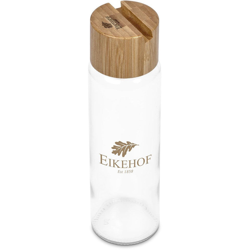 Okiyo Kenko Phone Stand Glass Water Bottle – 700ml
