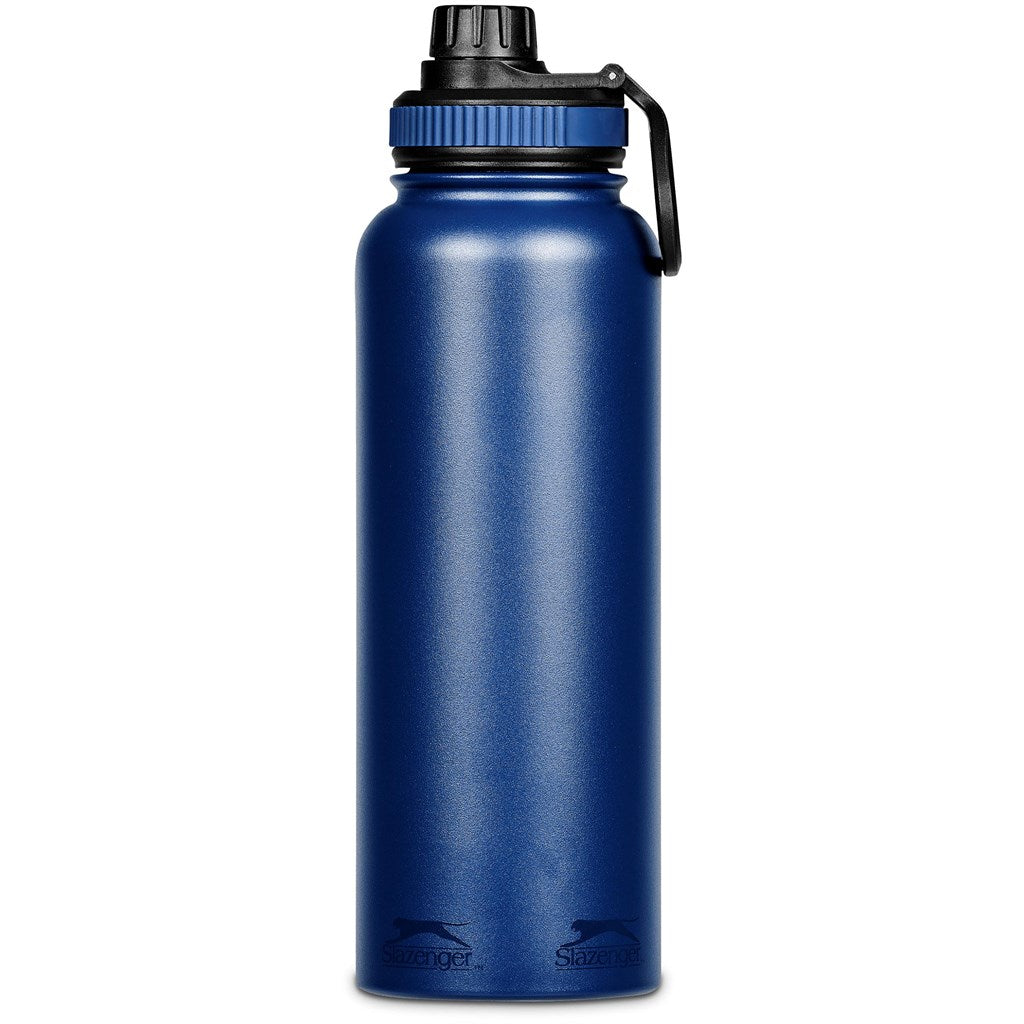 Slazenger Hooper Stainless Steel Vacuum Water Bottle - 1.2 Litre - Navy