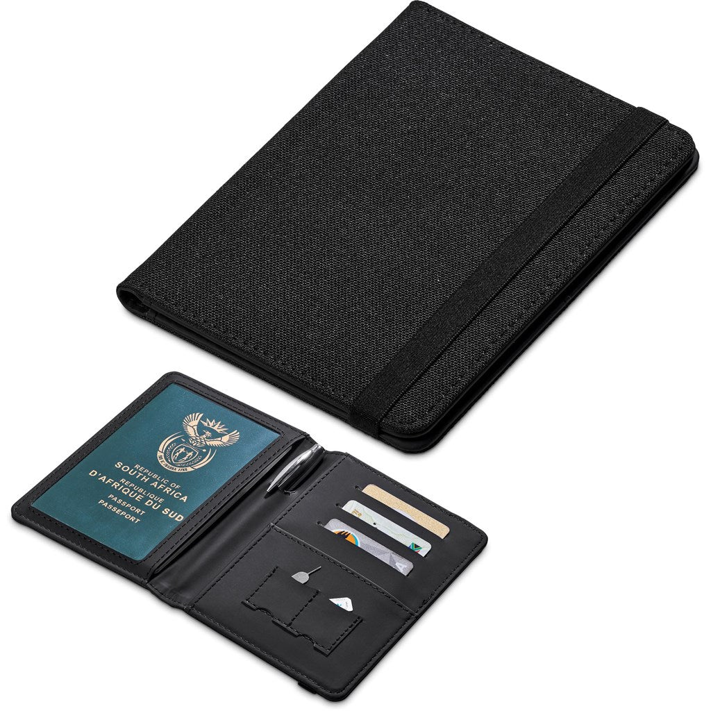 Jetset Recycled PET Passport Travel Wallet