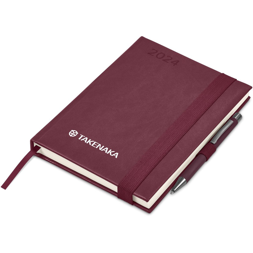 Advantage 2024 A5 Diary & Omega Pen Set