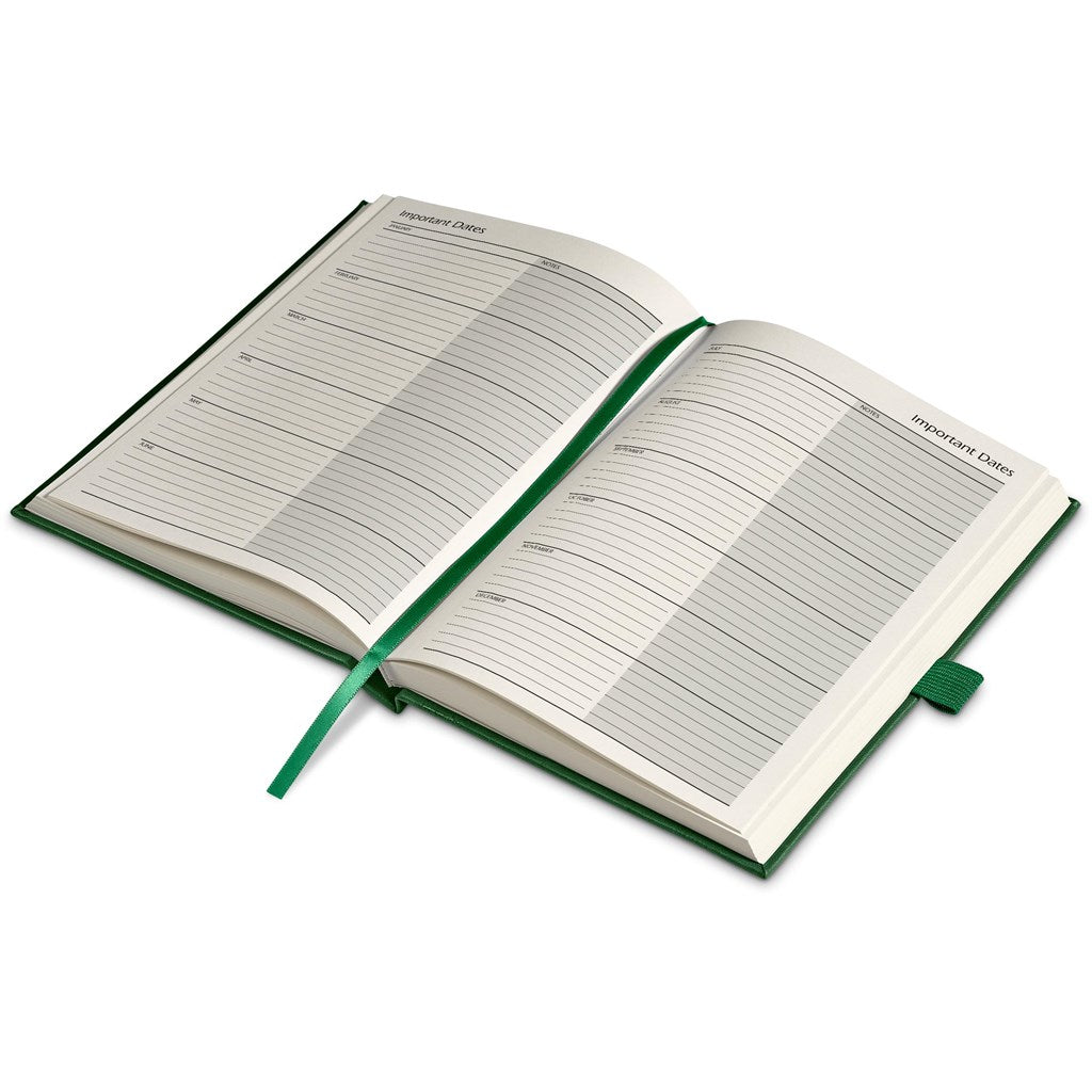 Advantage 2024 A5 Diary & Cypher Pen Set - Yellow