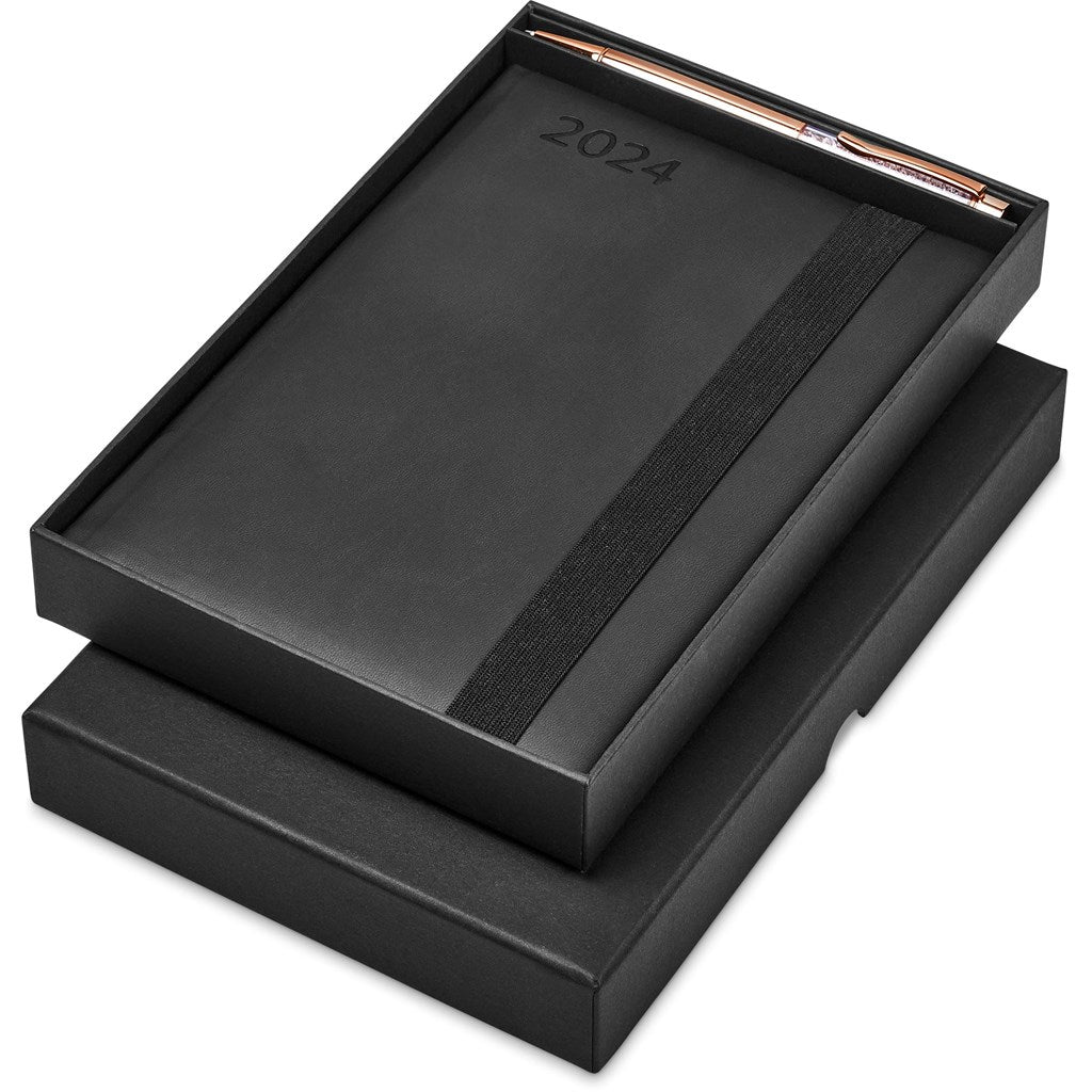 Advantage 2024 A5 Diary & Hailey Pen Set