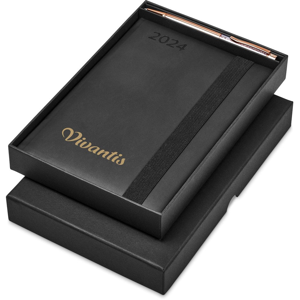 Advantage 2024 A5 Diary & Hailey Pen Set