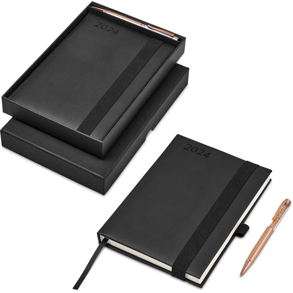 Advantage 2024 A5 Diary & Hailey Pen Set