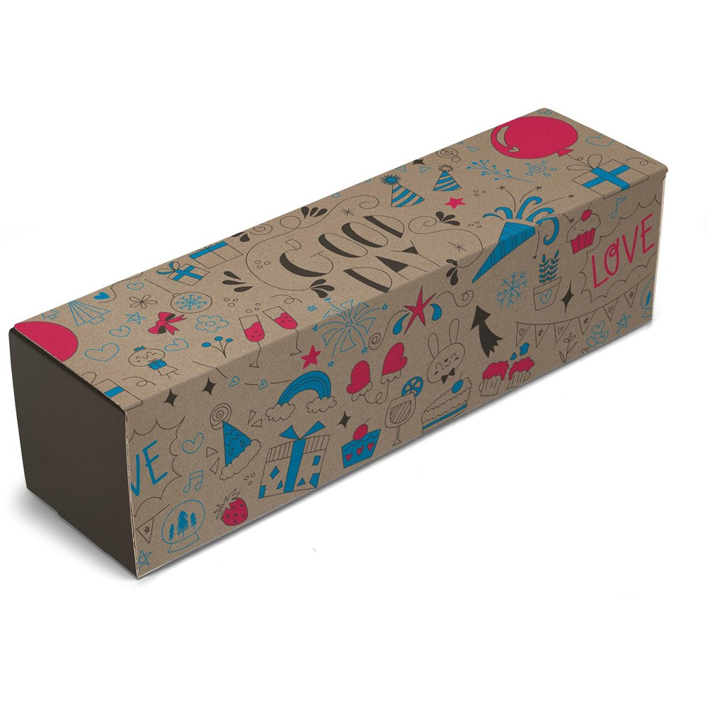 Omega Bottle in Bianca Custom Gift Box