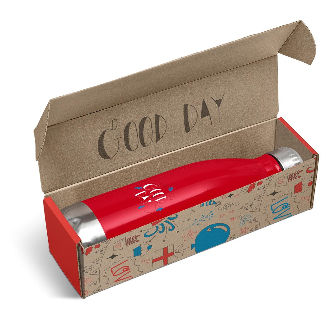 Omega Bottle in Bianca Custom Gift Box