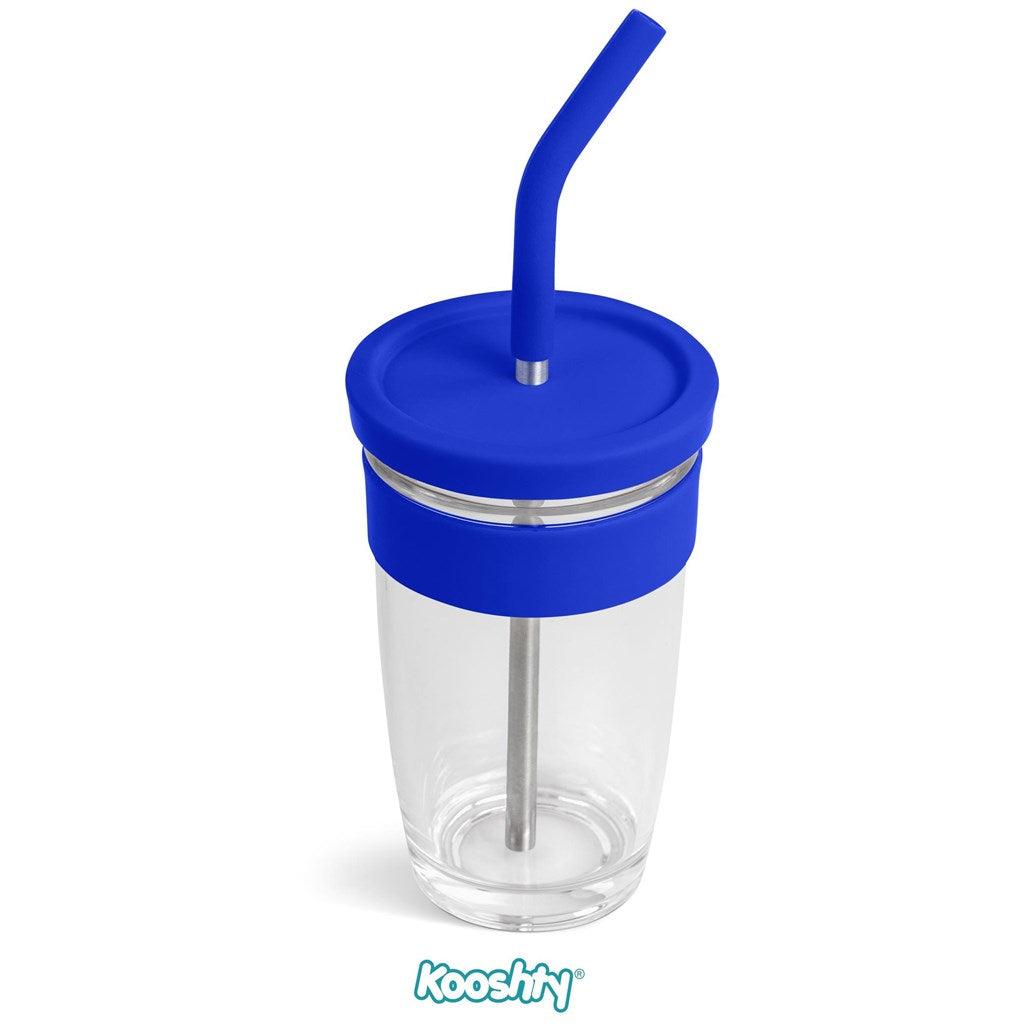 Kooshty Slurp Glass Kup & Straw - 480ML