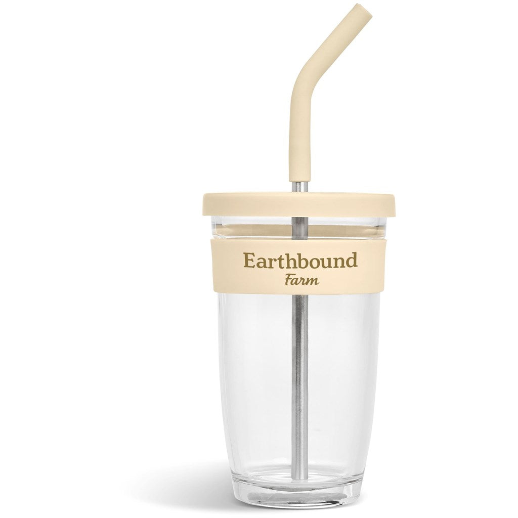 Kooshty Slurp Glass Kup & Straw - 480ML