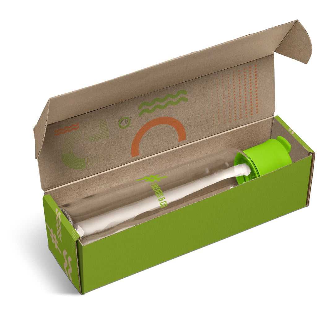Boost Bottle in Bianca Custom Gift Box