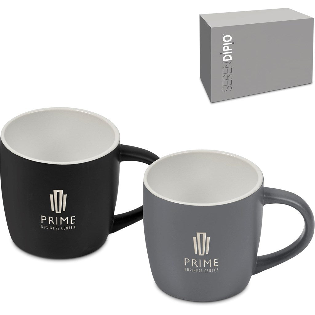 Serendipio Victoria Shades Double Mug Set