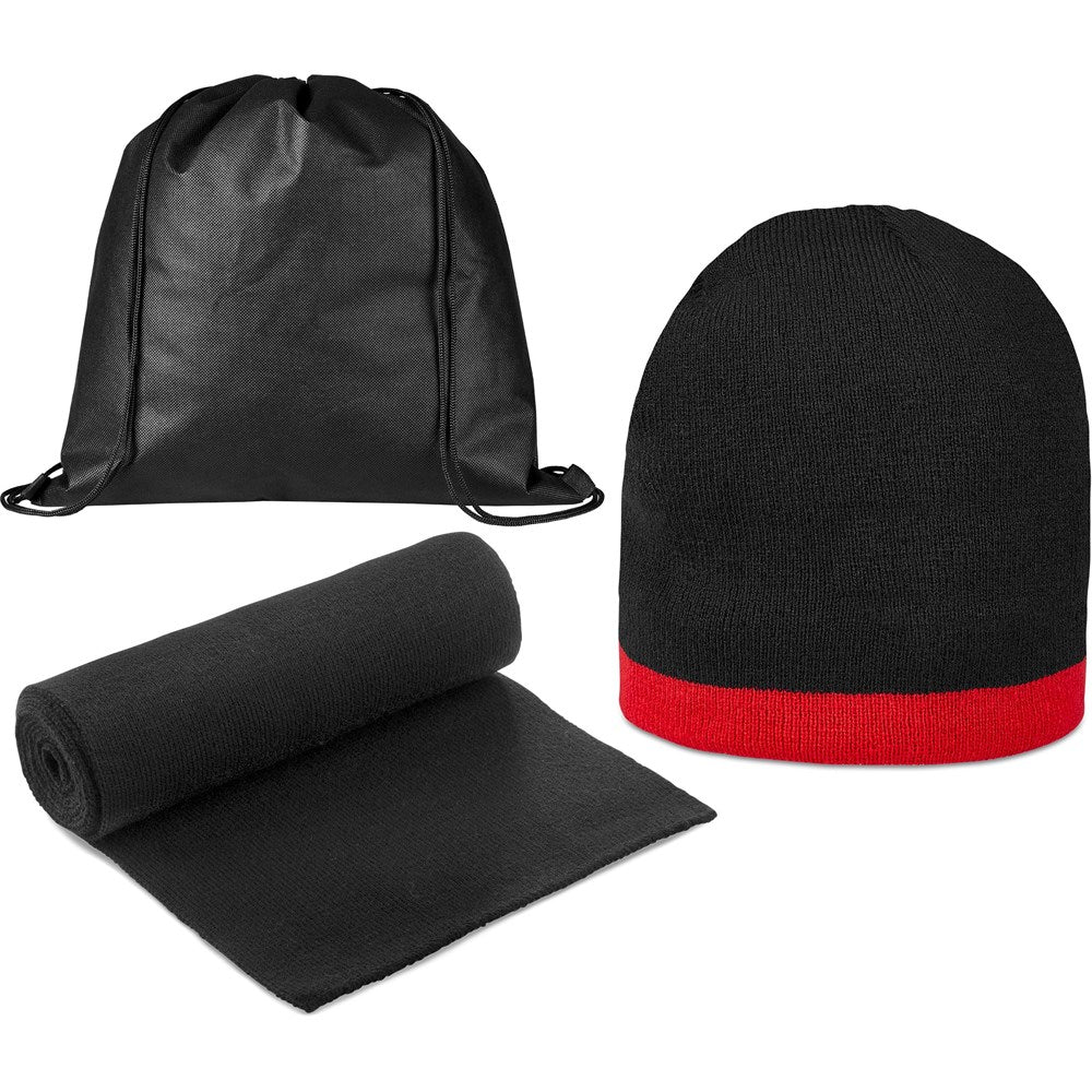 Solo Winter Warmer Set - Red