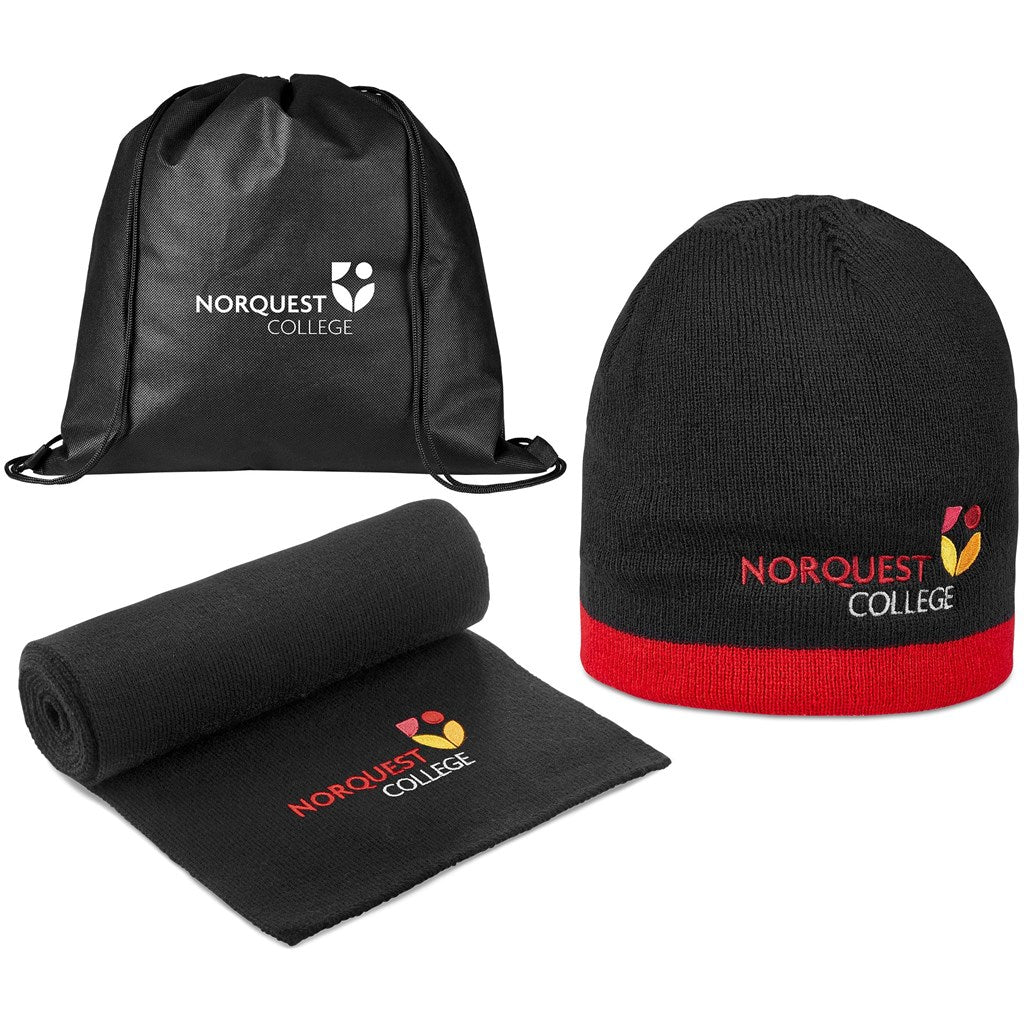 Solo Winter Warmer Set - Red