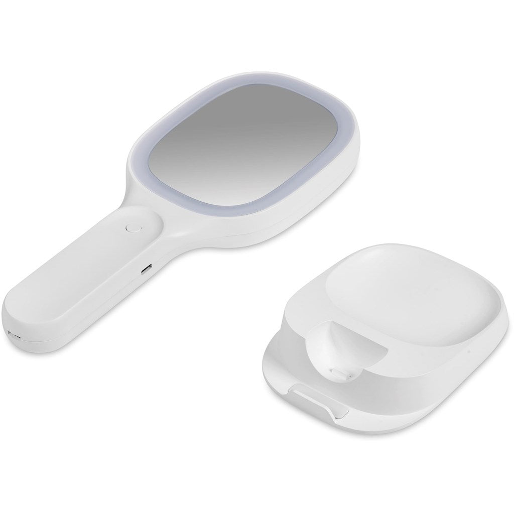 Swiss Cougar Toulon Wireless Charger, Phone Stand & Portable Mirror