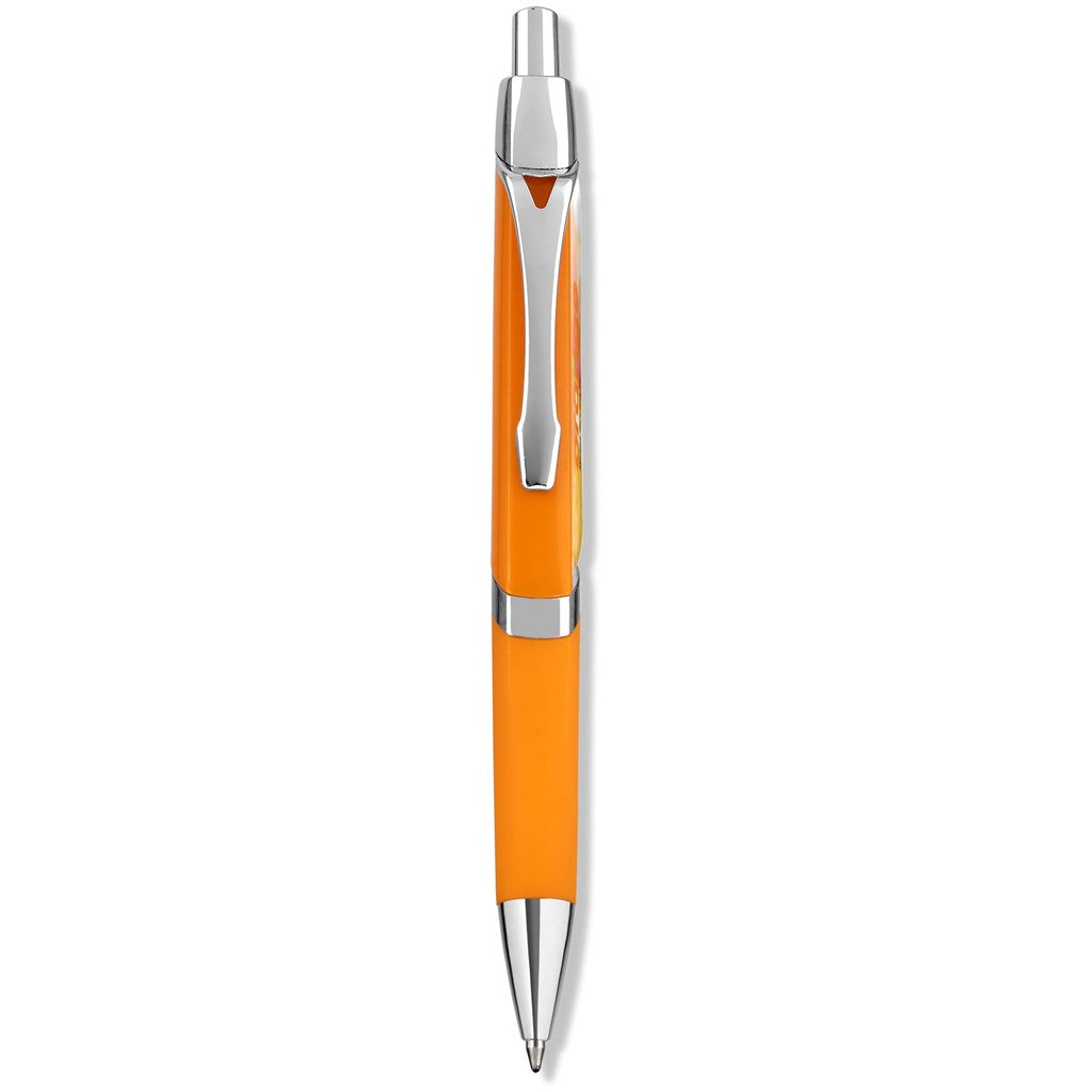 Quinn Dome Ball Pen - Orange