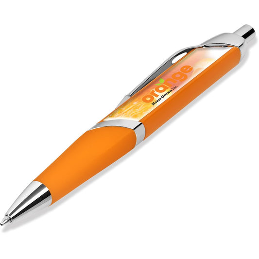 Quinn Dome Ball Pen - Orange