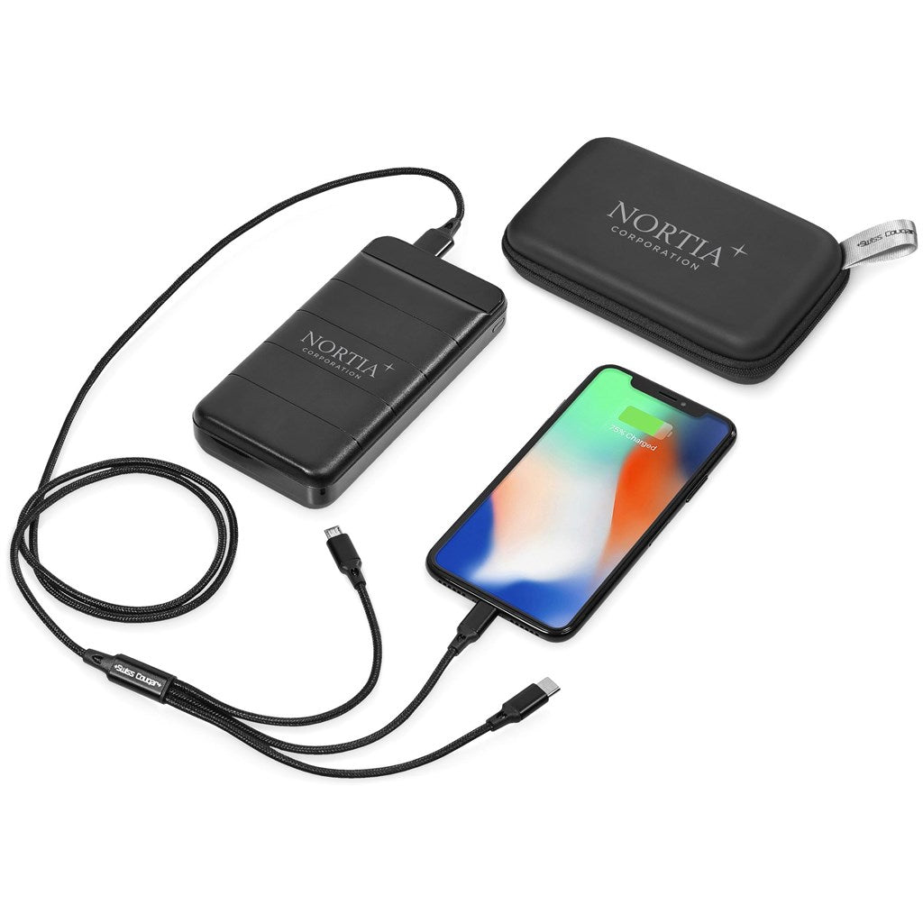 Swiss Cougar Helsinki Fast Charge 18W Power Bank Set – 20,000mAh