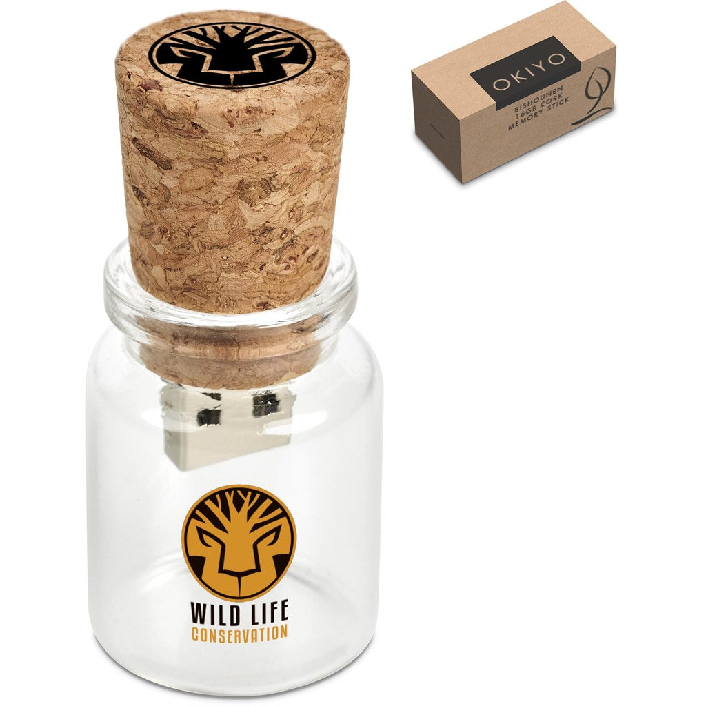 Okiyo Bishounen Cork Flash Drive - 16GB