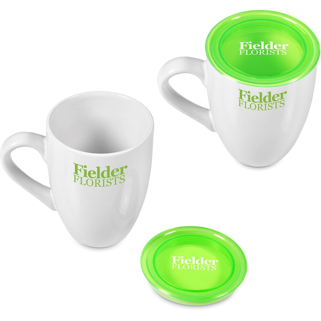 Altitude Seattle Ceramic Coffee Mug & Lid