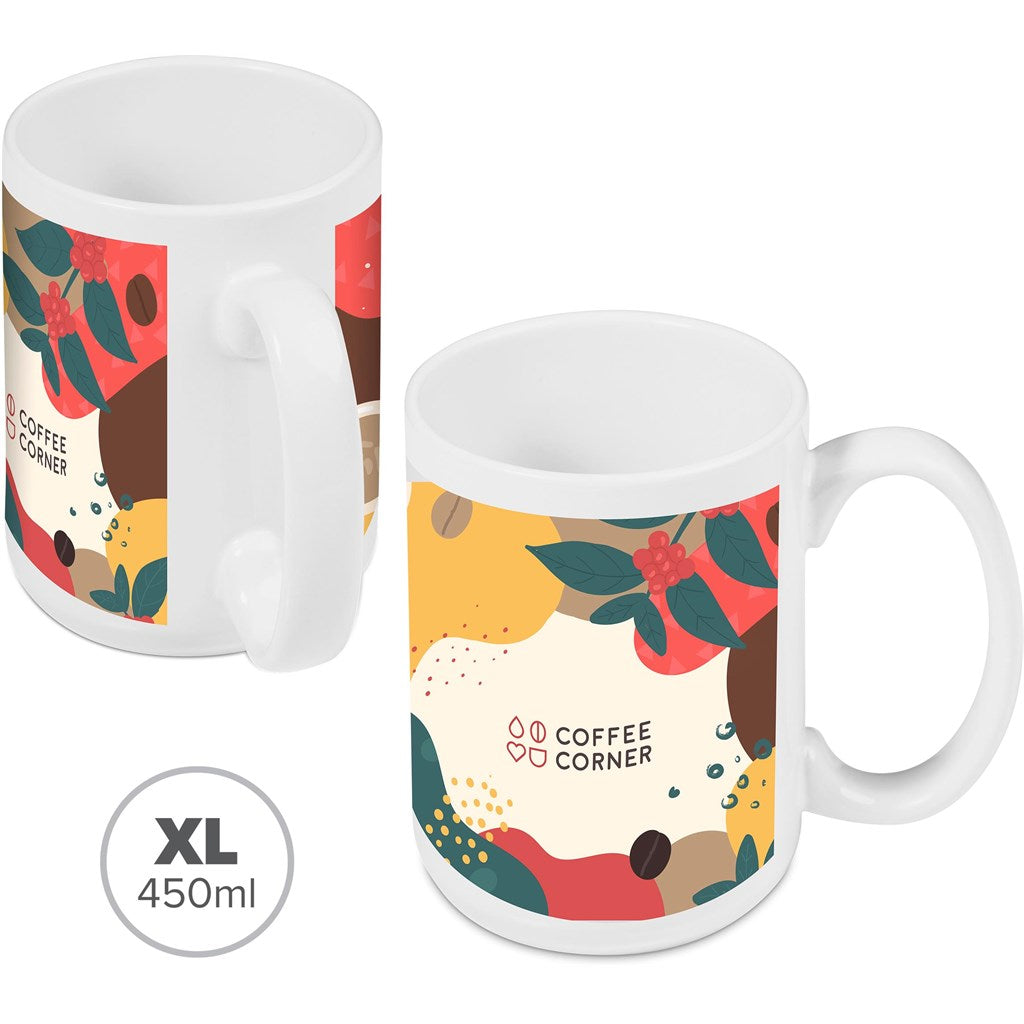 Super Sublimation Ceramic Coffee Mug - 450ml