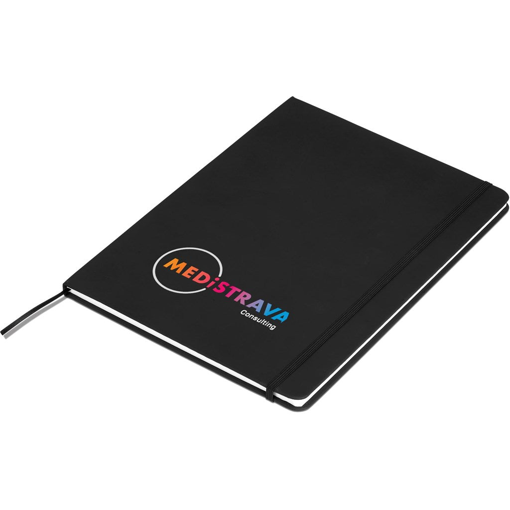 Omega A4 Hard Cover Notebook