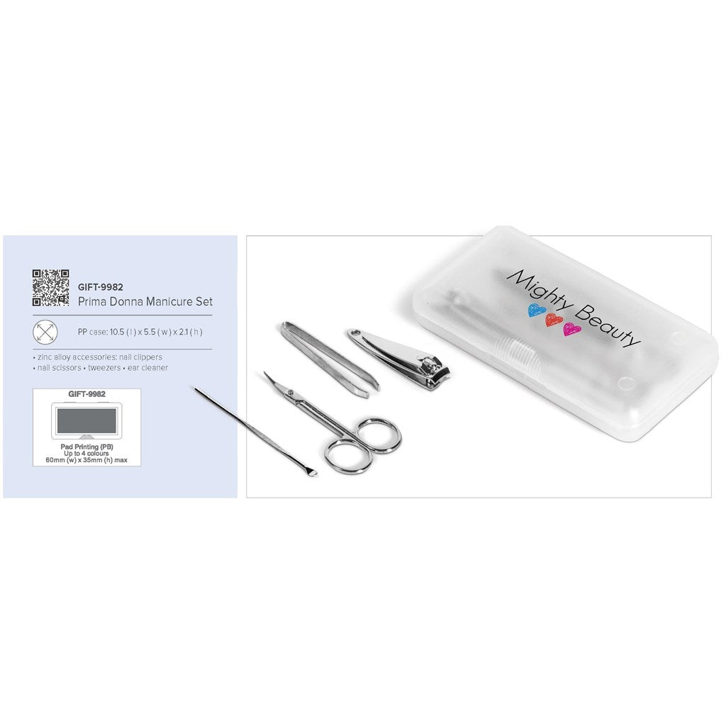 Prima Donna 4-Piece Manicure Set