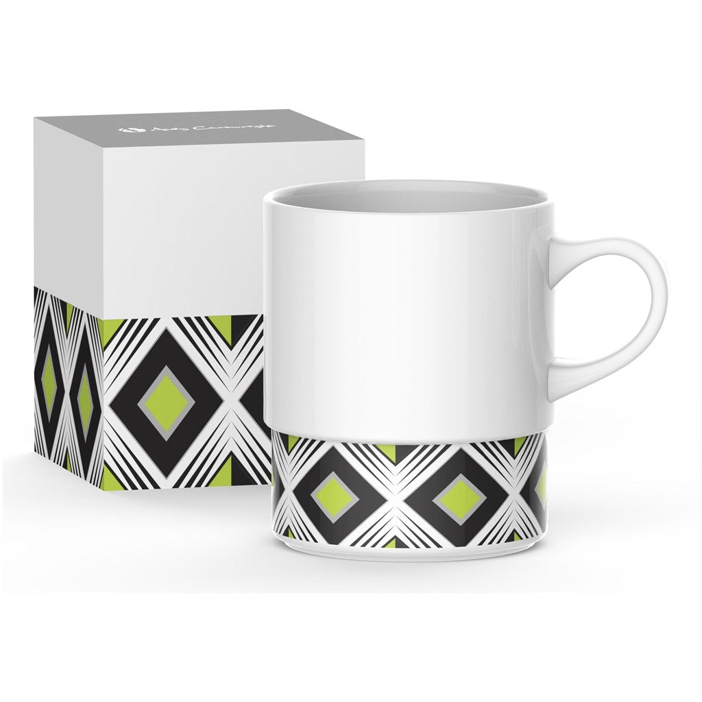 Andy Cartwright Geo Coffee Mug - 380ml - Lime