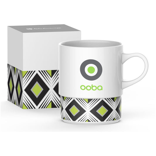 Andy Cartwright Geo Coffee Mug - 380ml - Lime