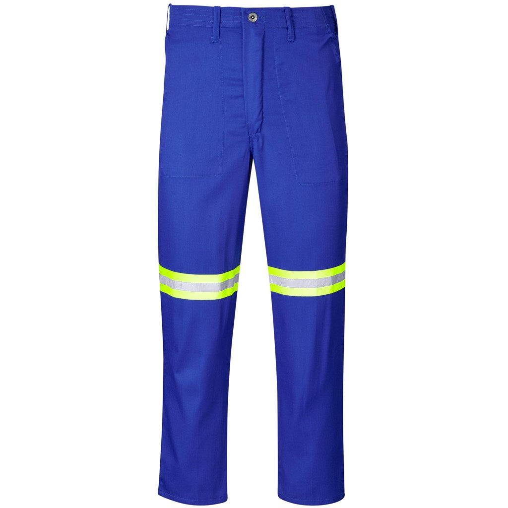 Trade Polycotton Pants - Reflective Legs - Yellow Tape