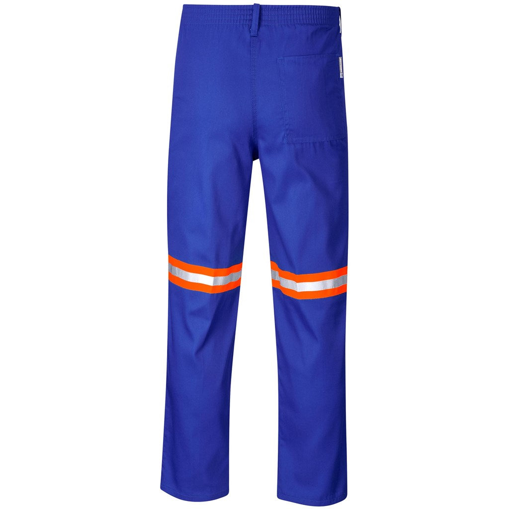 Trade Polycotton Pants - Reflective Legs - Orange Tape