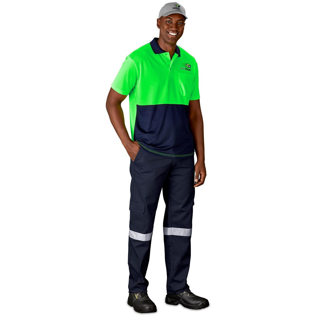 Inspector Two-Tone Hi-Viz Golf Shirt