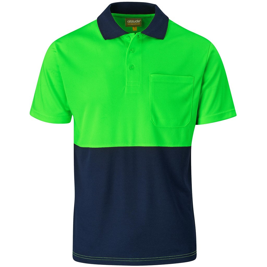 Inspector Two-Tone Hi-Viz Golf Shirt