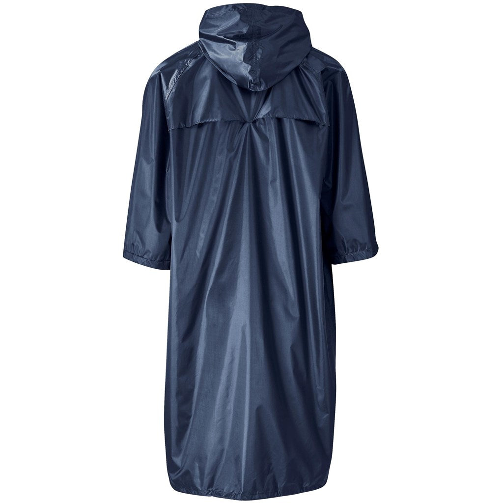 Thunder Rubberised Polyester/Pvc Raincoat - Navy