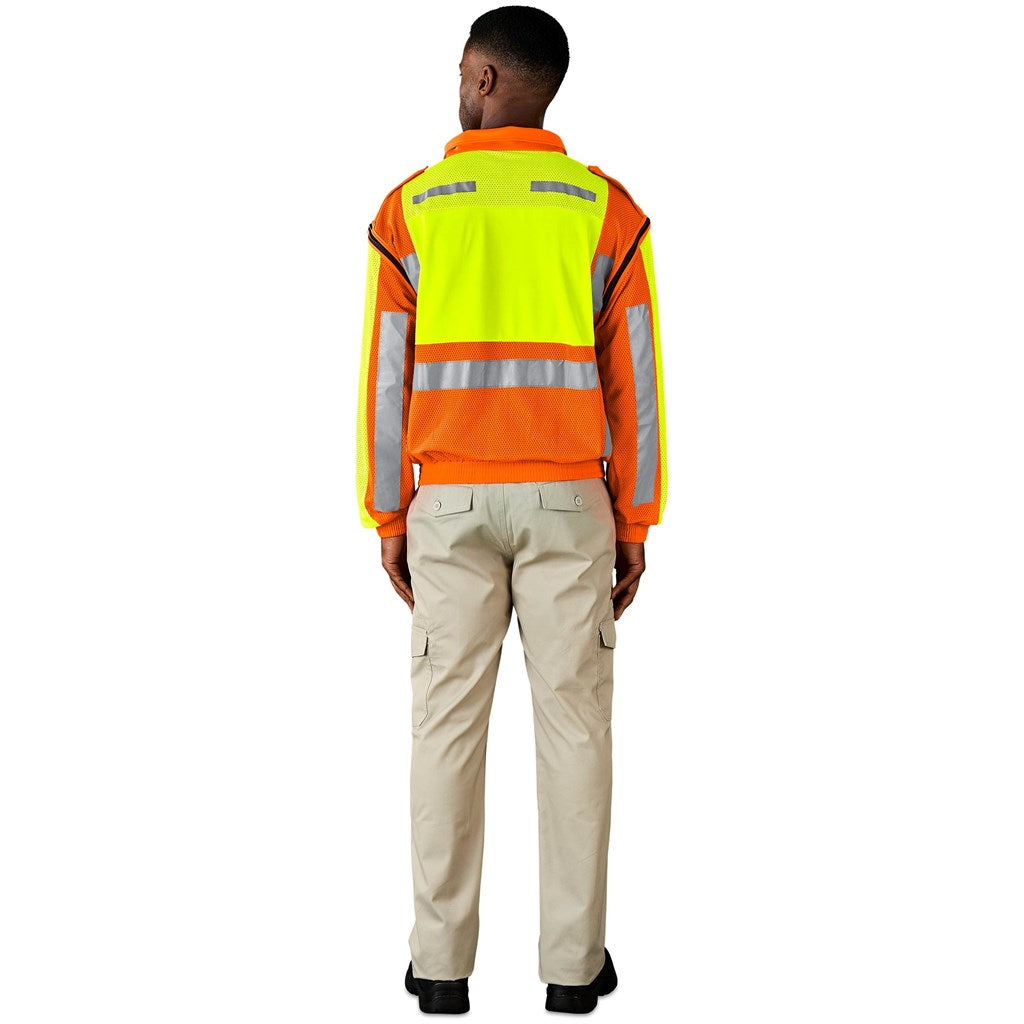 Metro Two-Tone Hi-Viz Reflective Zip-Off Jacket