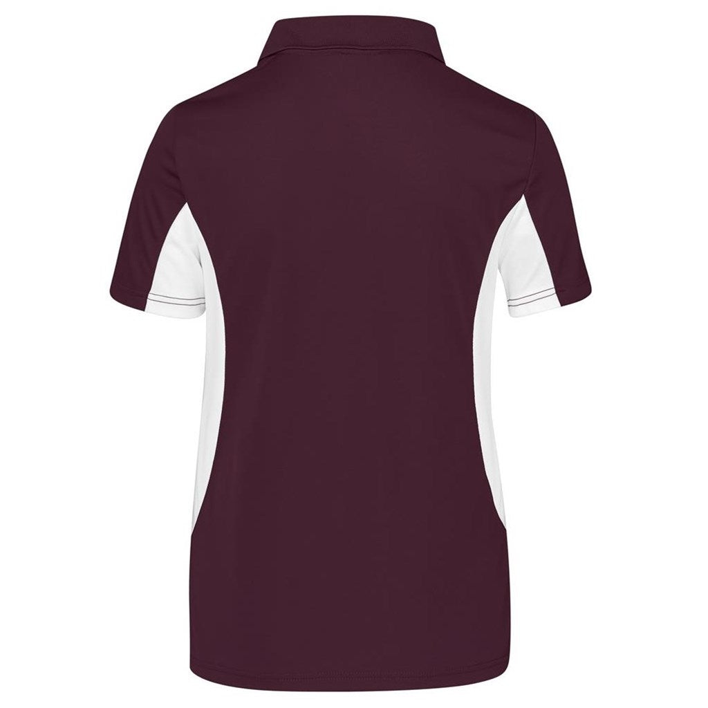 Kids Championship Golf Shirt - Maroon