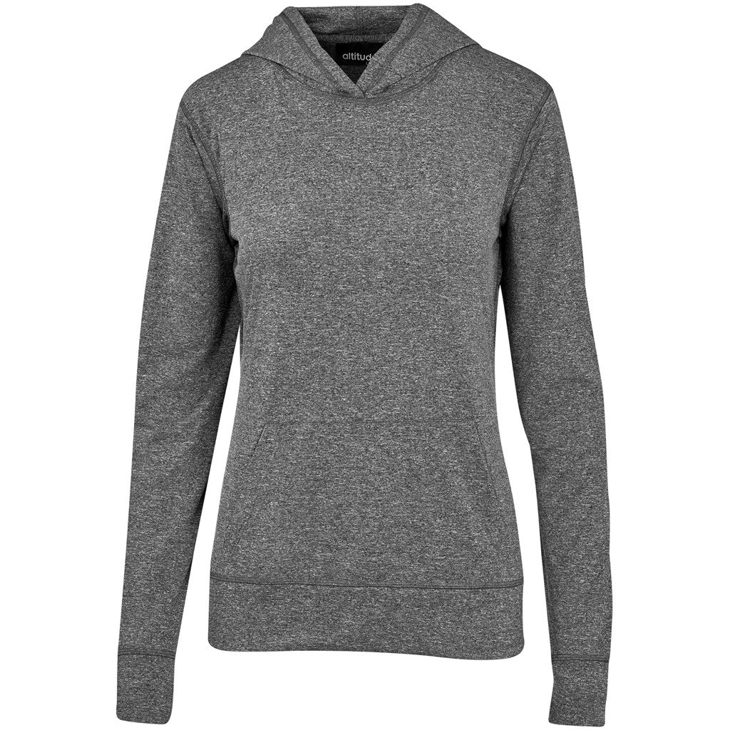 Ladies Fitness Lightweight Hooded Sweater