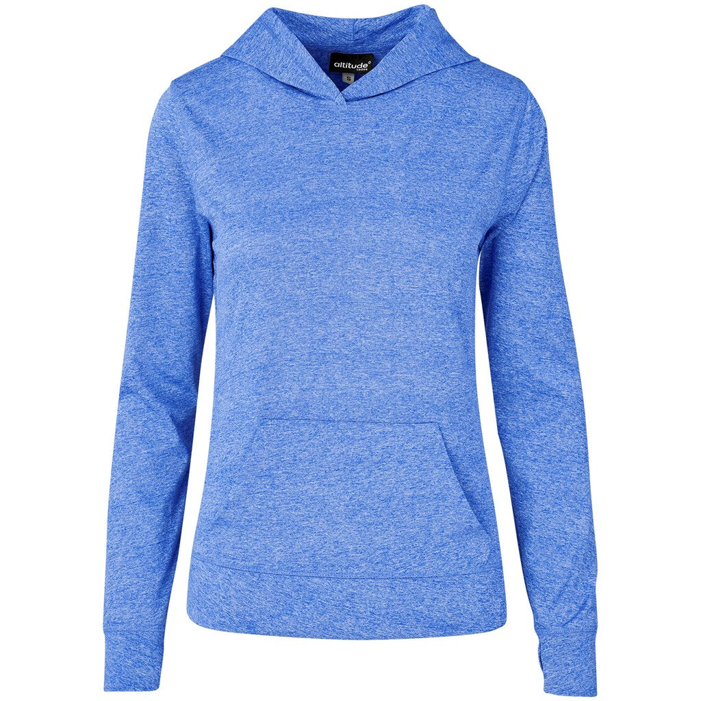 Ladies Fitness Lightweight Hooded Sweater