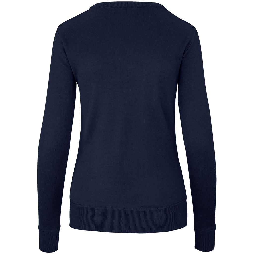 Ladies Long Sleeve Peru V-Neck Jersey