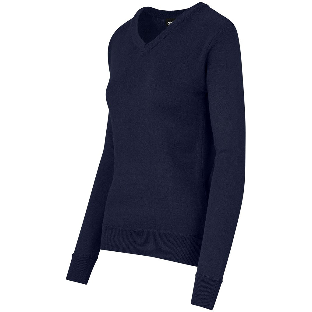 Ladies Long Sleeve Peru V-Neck Jersey