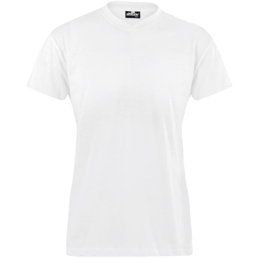 Ladies Vital 160 V-Neck T-Shirt - White