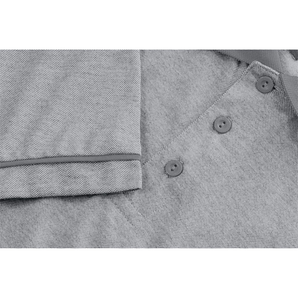 Mens Verge Golf Shirt - Light Grey