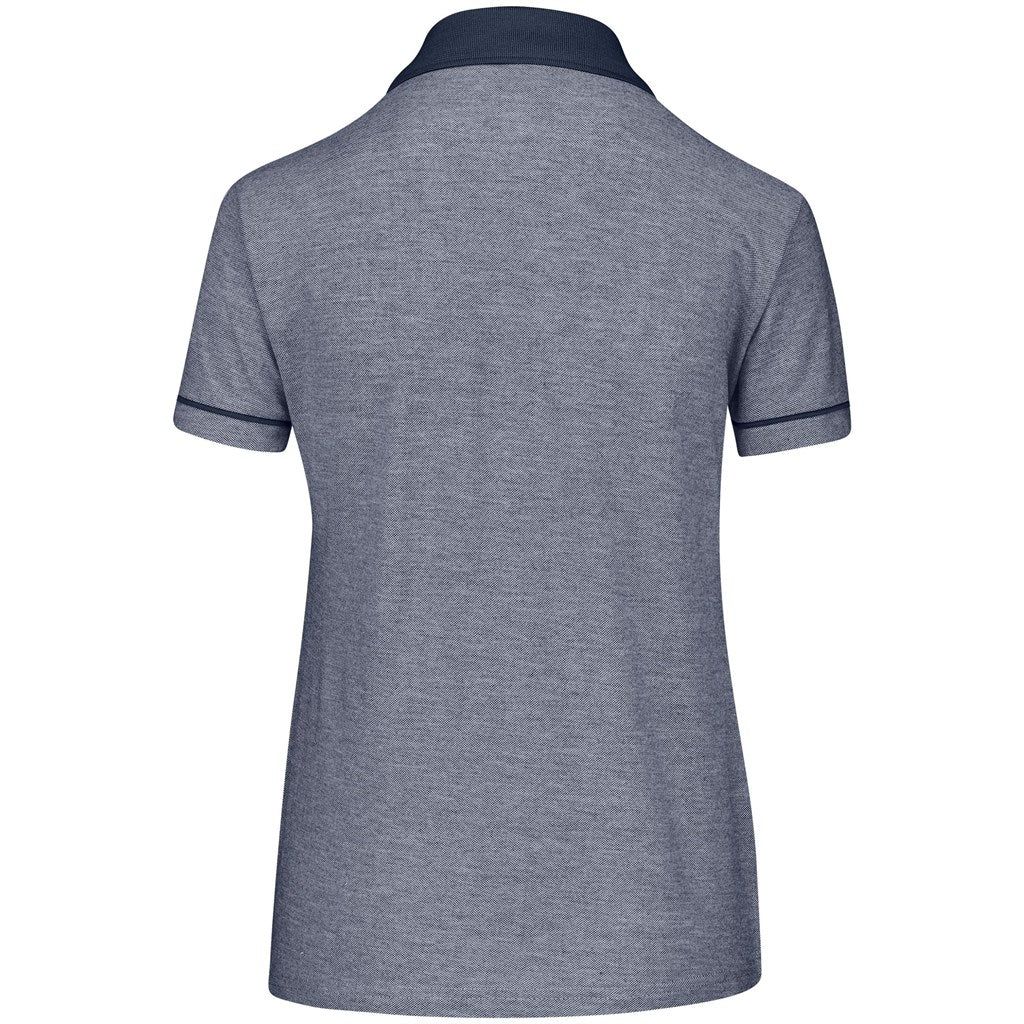 Ladies Verge Golf Shirt - Blue