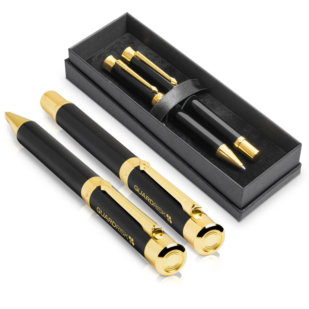 Alex Varga Corona Ball Pen & Rollerball Set