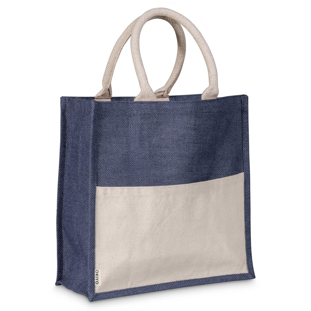 Okiyo Kachi Jute & Cotton Tote