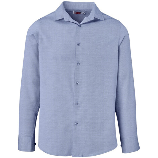 Mens Long Sleeve Wallstreet Shirt - Navy