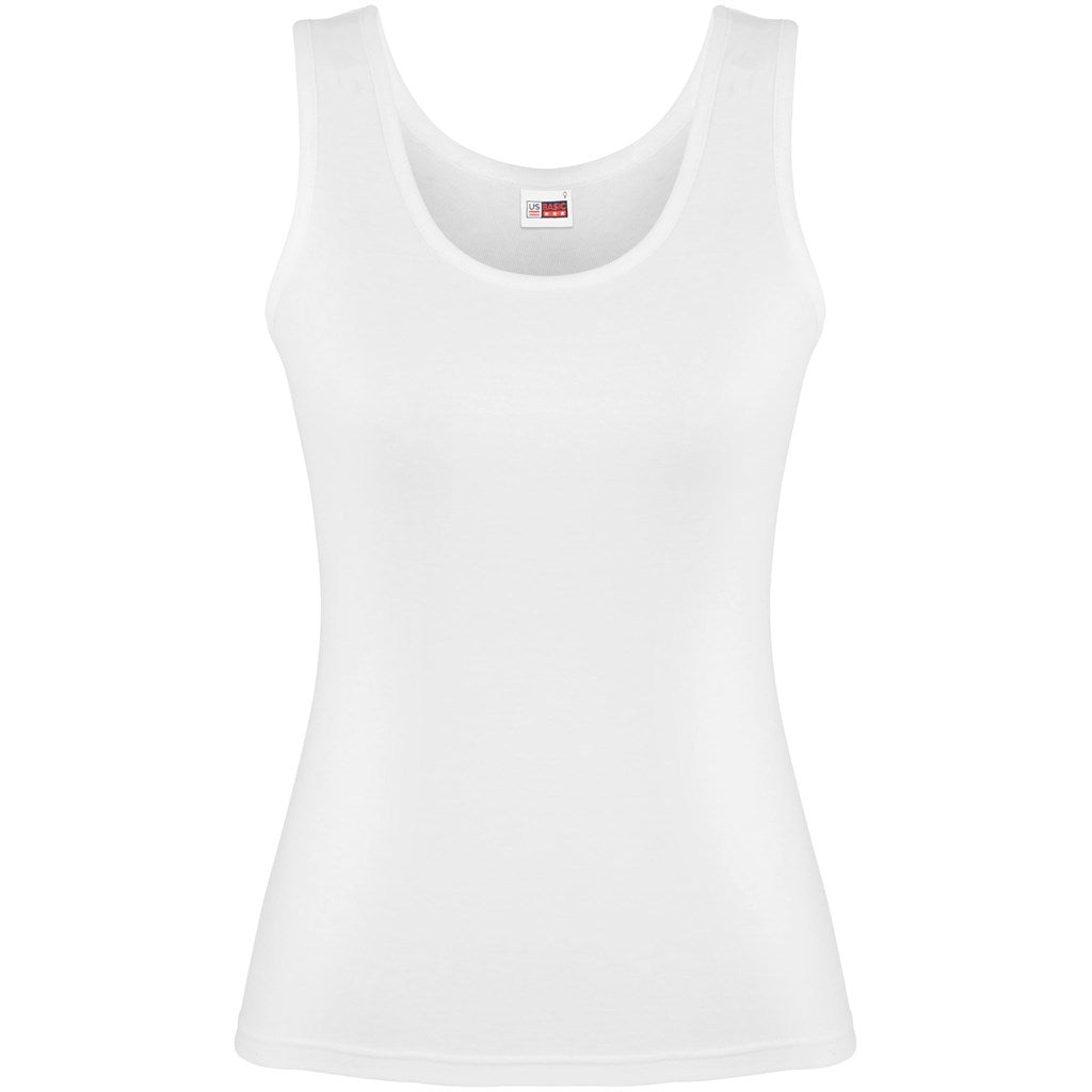 Ladies Columbia Tank Top - White