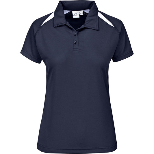 Ladies Splice Golf Shirt - Navy
